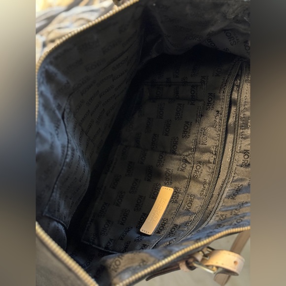 MICHAEL KORS LEATHER TOTE BAG - Picture 3 of 3